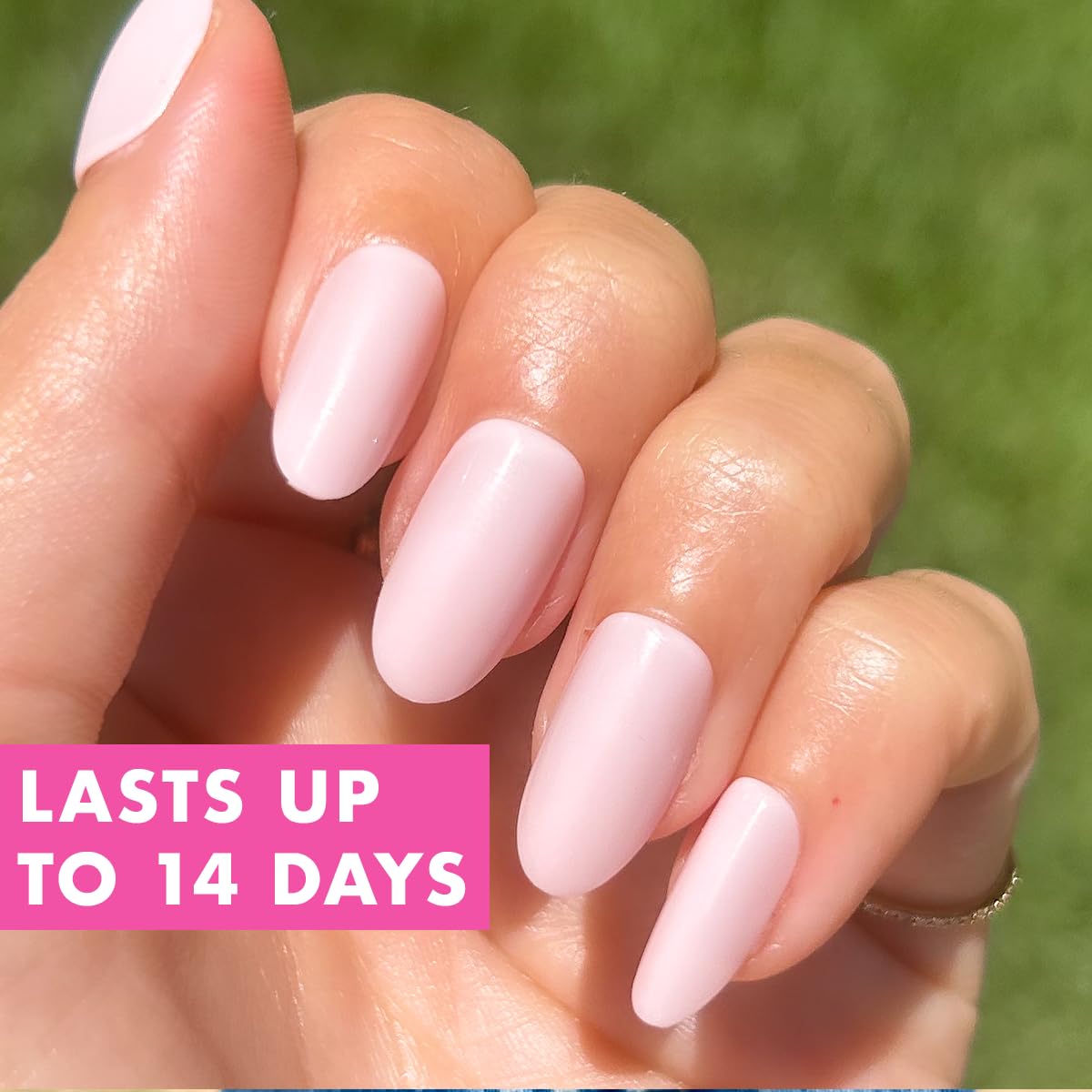 Olive & June Instant Mani Press-On Nails (Glue) | 42 Fake Nails, 21 Sizes | Non-Toxic Long-Lasting Recycled Materials Realistic Look | Salon-Quality Beauty & Personal Care Olive & June