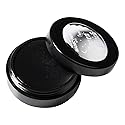 MANIC PANIC Raven Black Face Paint - Black Makeup for Face, Eyes & Body - High Pigment Body Paint with Matte Finish - Halloween, Cosplay & Stage