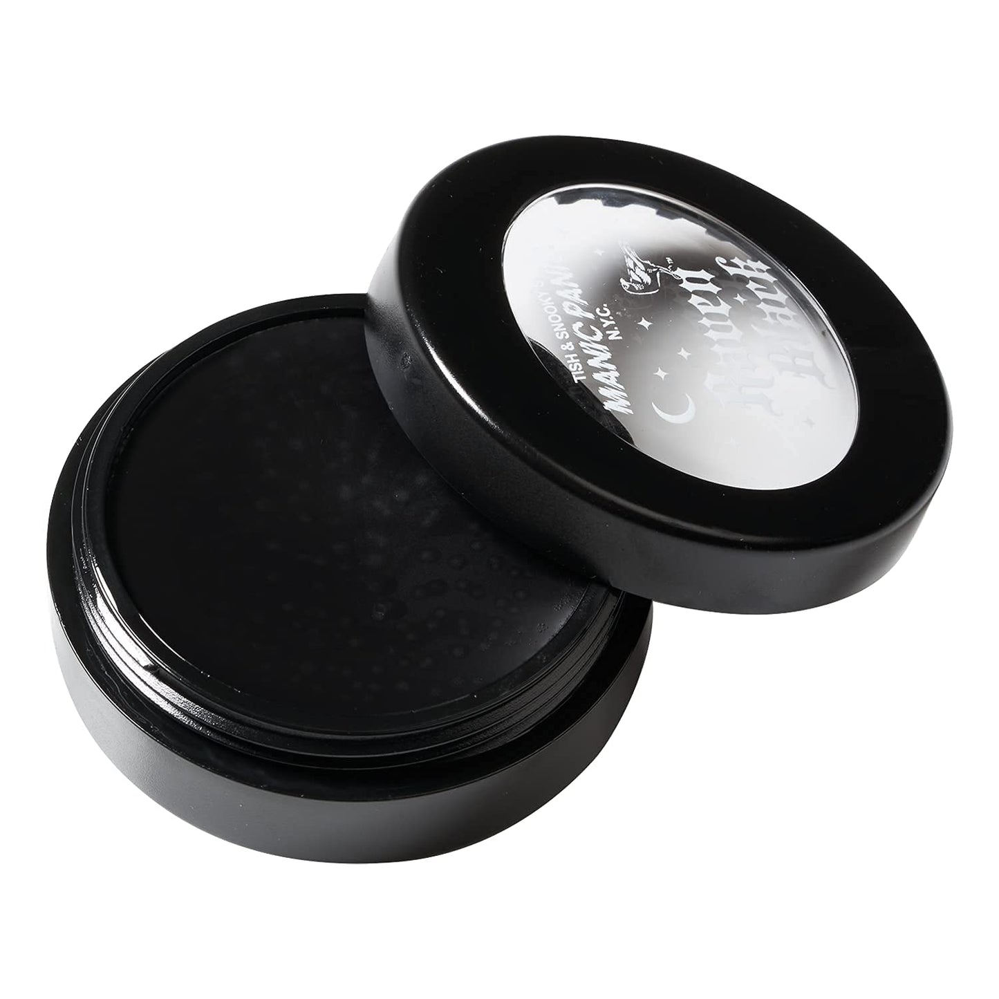 MANIC PANIC Raven Black Face Paint - Black Makeup for Face, Eyes & Body - High Pigment Body Paint with Matte Finish - Halloween, Cosplay & Stage