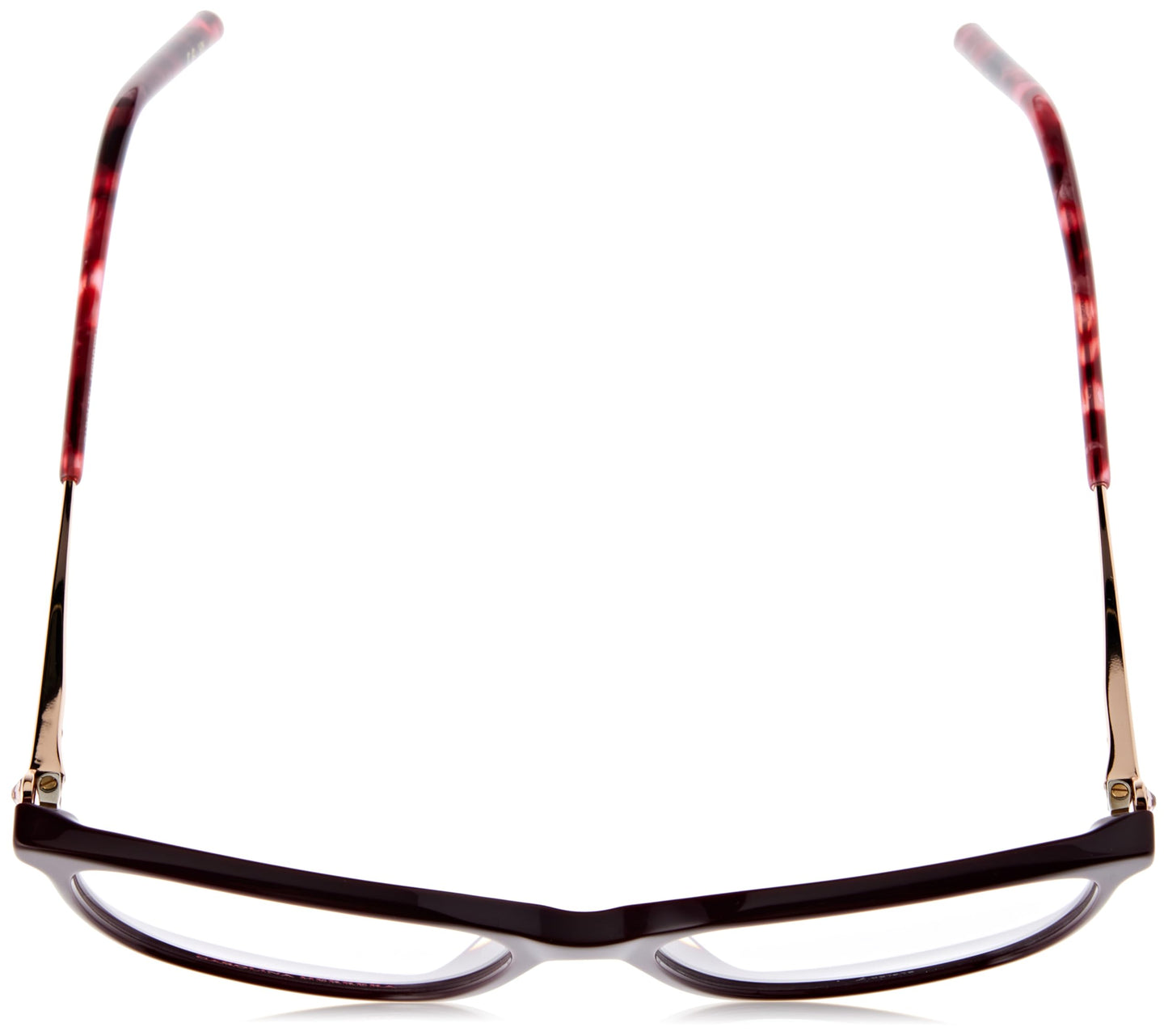 Carolina Herrera Unisex Vista Glasses Her 0197 6k3 54/16/145 Women's Sunglasses, 6K3/16 Burgundy Gold, 54, 6k3/16 burgundy gold, 54