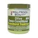Set of 4 Hollywood Beauty Olive Cholesterol 20 oz. Jar bundled by Maven Gifts