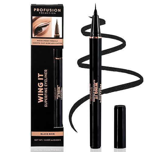 Profusion Cosmetics WING IT Superfine Eye Liner - Makeup with Long Lasting, Cruelty-free and Wonderful Design Eye Liner