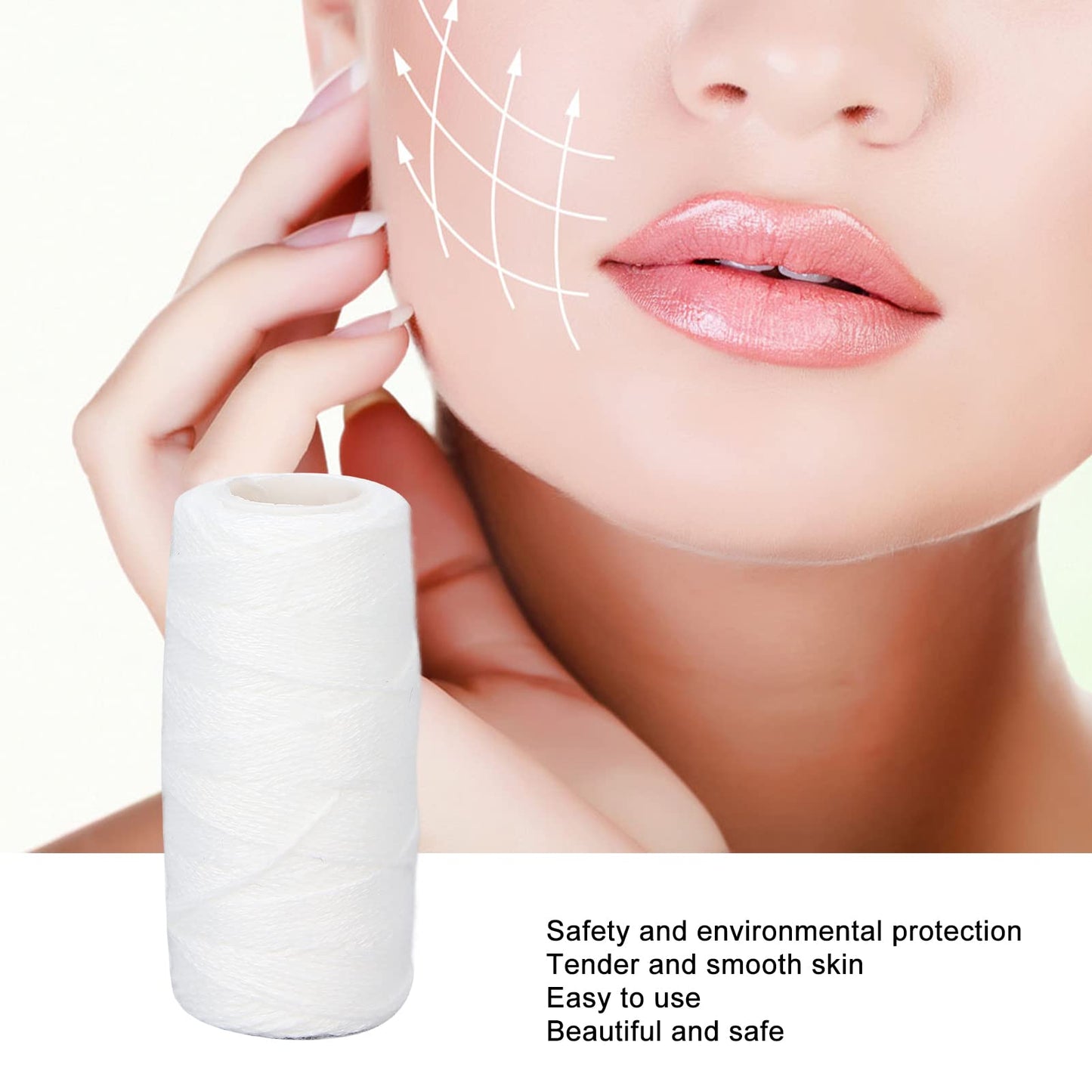 Electric Hair Remover Thread, Cotton Thread for Epilator, Replacement Thread for Face Threading Machine, Hair Removal Wire Beauty and Personal Care Yosoo Health Gear