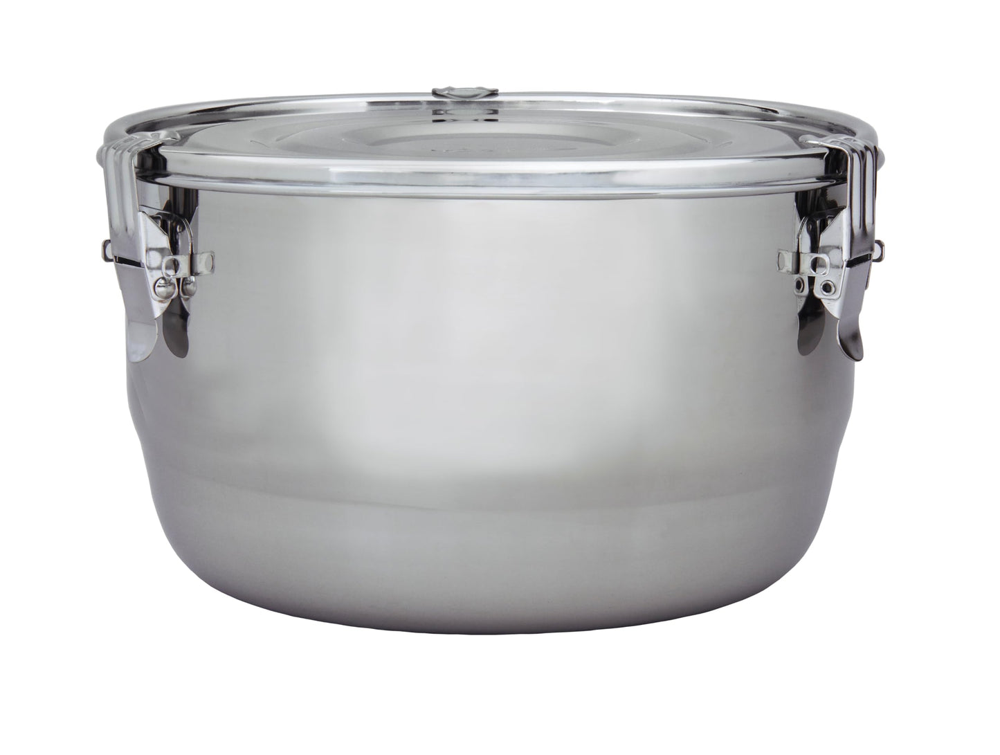 CVAULT 1/2 lb Storage Container | Air Tight & Light Resistant | Food Grade Stainless Steel | Includes 62% RH Pack