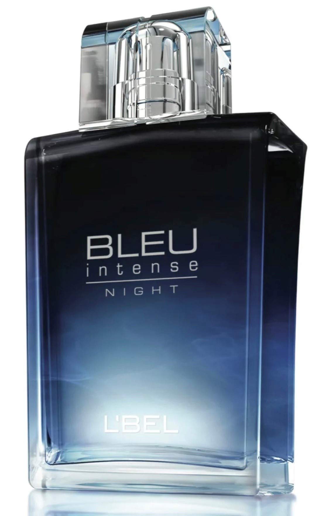 L'bel BLEU Intense NIGHT for Men Eau de Toilette Atomiseur by L'BEL PARIS 3.4 Oz (3.4 Oz)