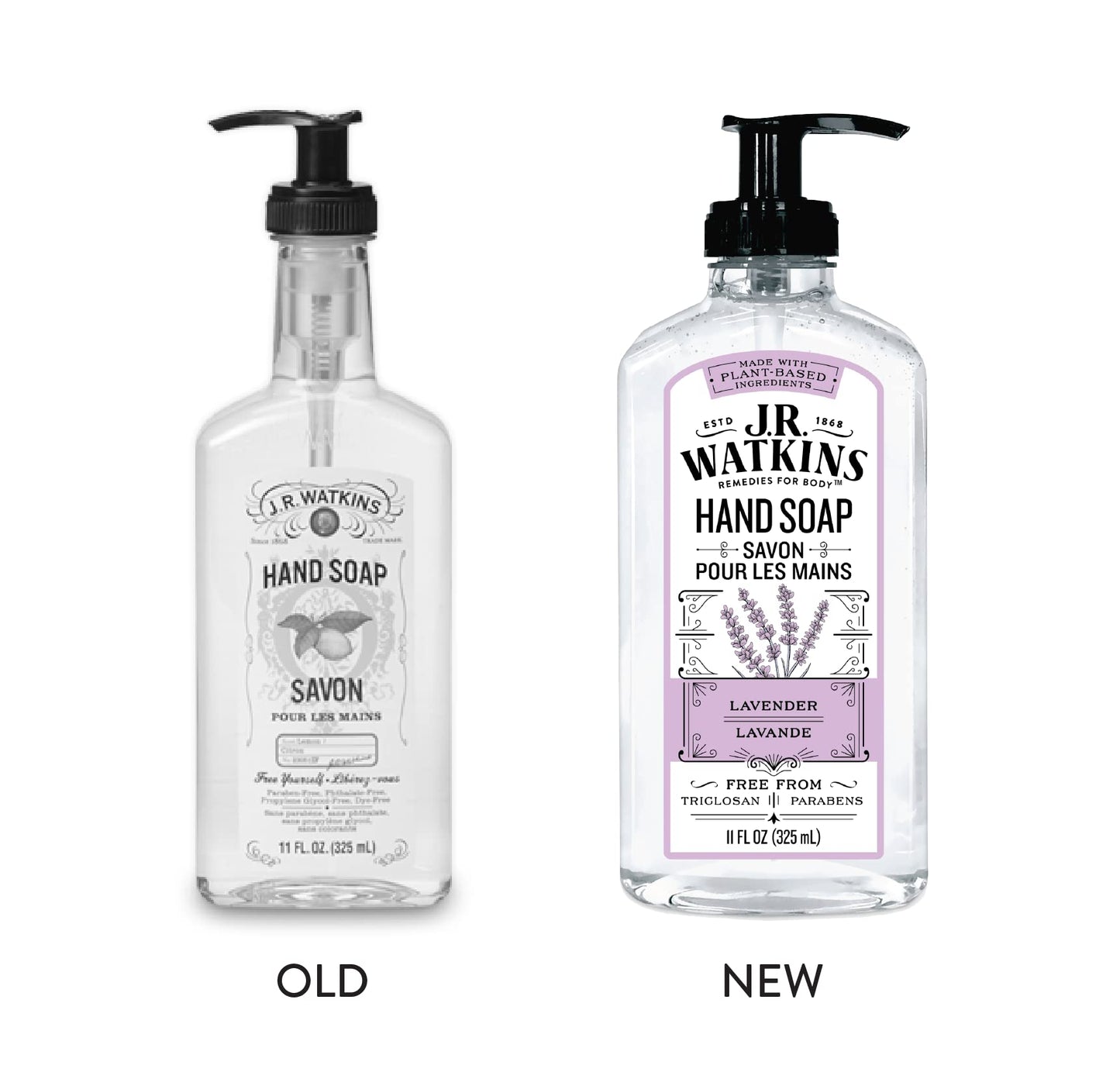 J.r. Watkins Natural Home Care Hand Soap, Lavender - 11 Oz