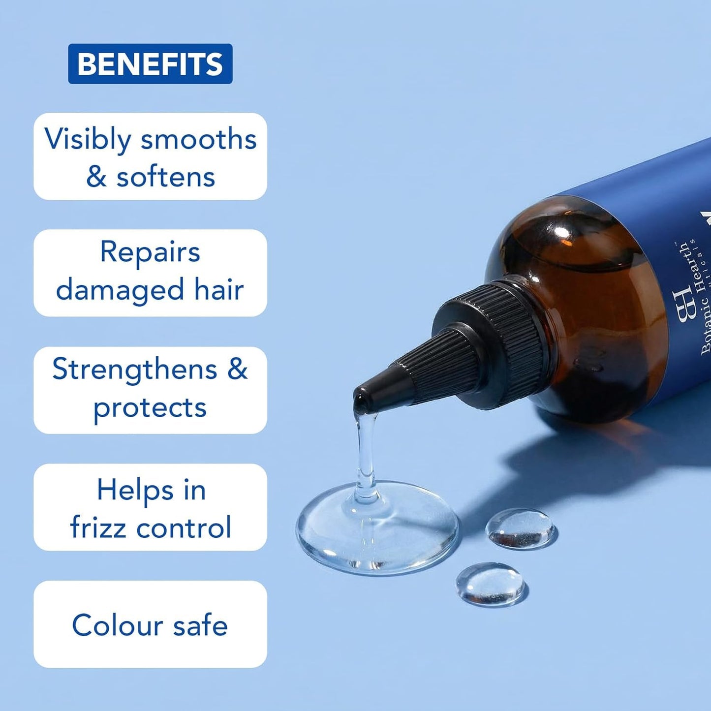 Botanic Hearth Hair Oil for Hair Growth | Rosemary Oil for Hair Growth with Biotin, Castor & Jojoba | Hair Relaxers & Dry Scalp Treatment | Color Safe Beauty and Personal Care Botanic Hearth