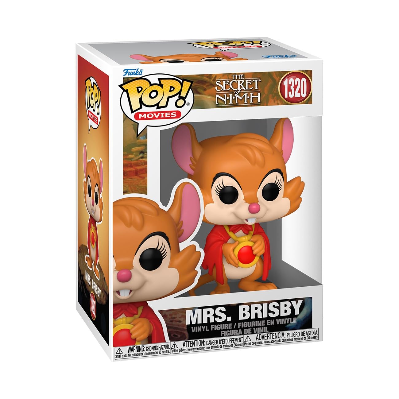 Funko Pop Secret of NIMH - Mrs. Brisby - Collectable Vinyl Figure - Gift Idea - Official Merchandise - Toys for Kids & Adults - Cartoon/Animation Fans