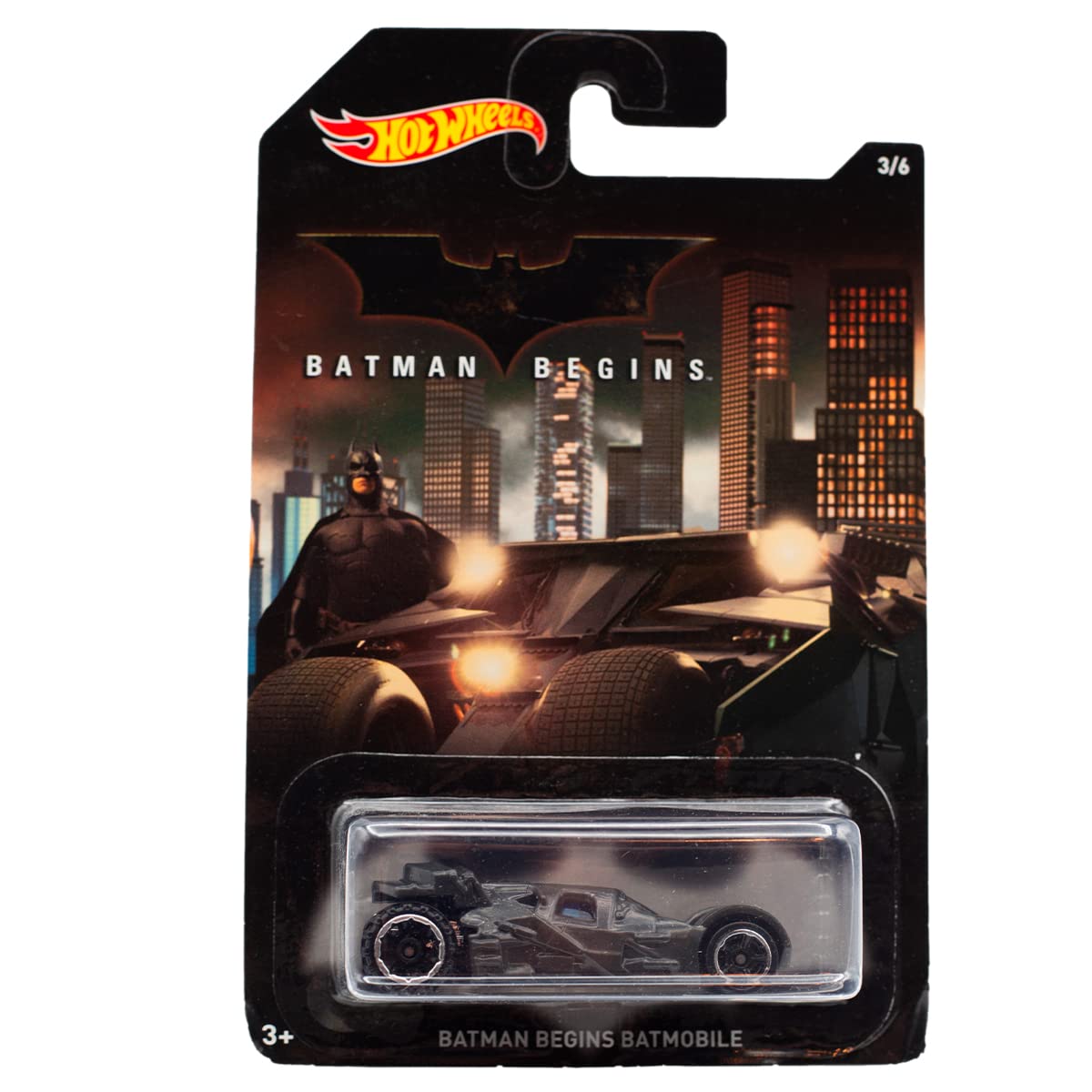 Hot Wheels Batman 2015 Batman Begins Movie Batmobile 3/6