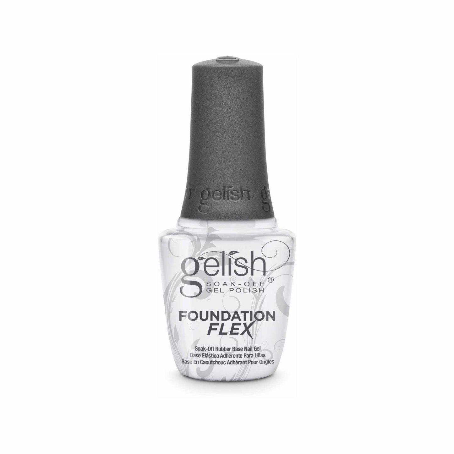 Gelish Foundation Flex UV/LED Soak-Off Rubber Base Gel Nail - Clear, 15mL Beauty & Personal Care Gelish