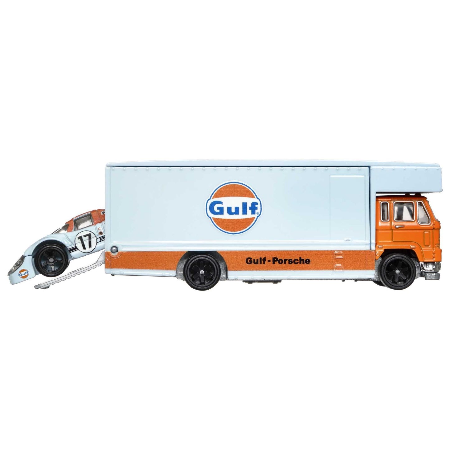 Hot Wheels Team Transport Fleet Flyer with '18 Porsche 917 LH