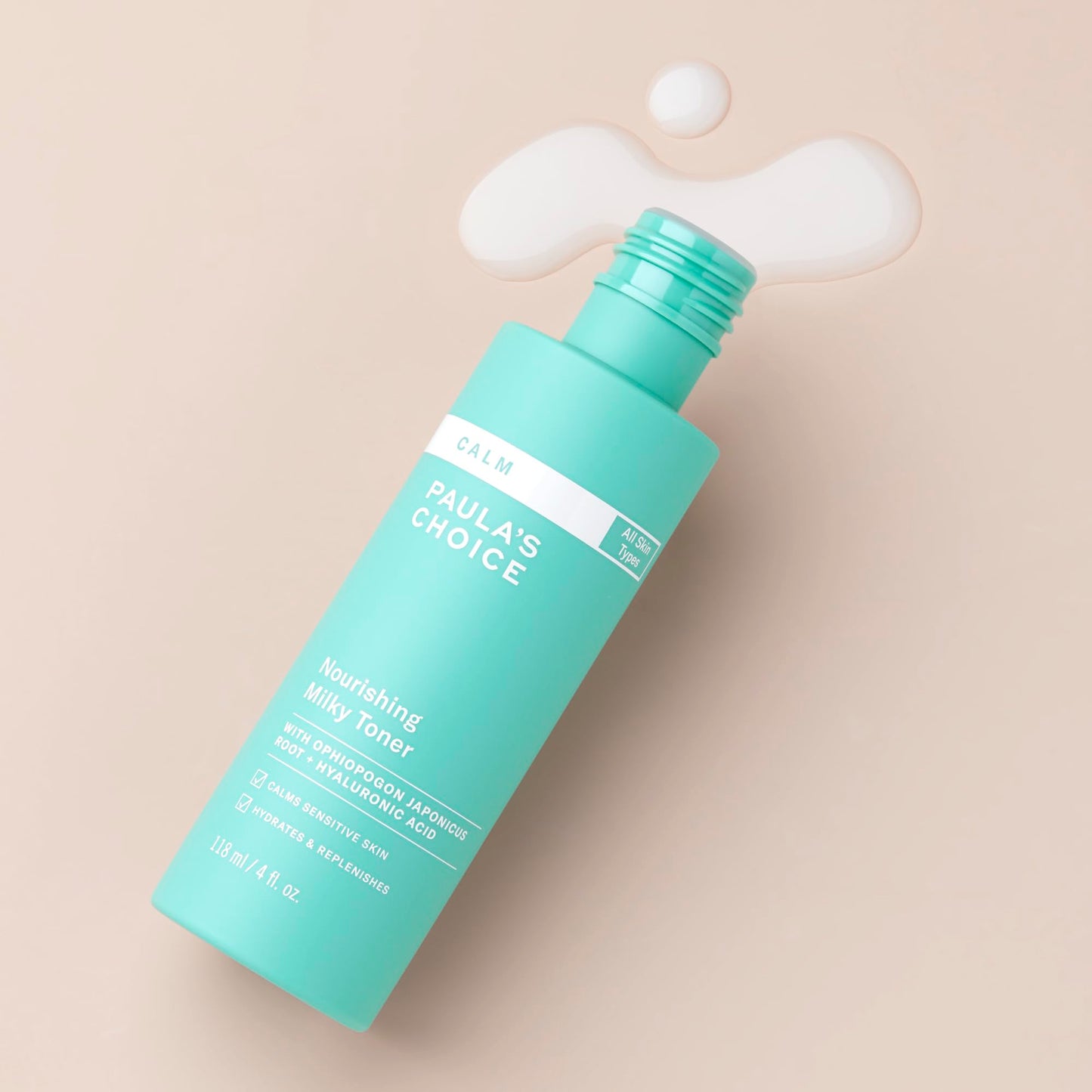 Paula’s Choice Calm Nourishing Milky Toner for Sensitive Skin, Calms + Soothes Redness, Suitable for Rosacea-Prone & Eczema-Prone Skin