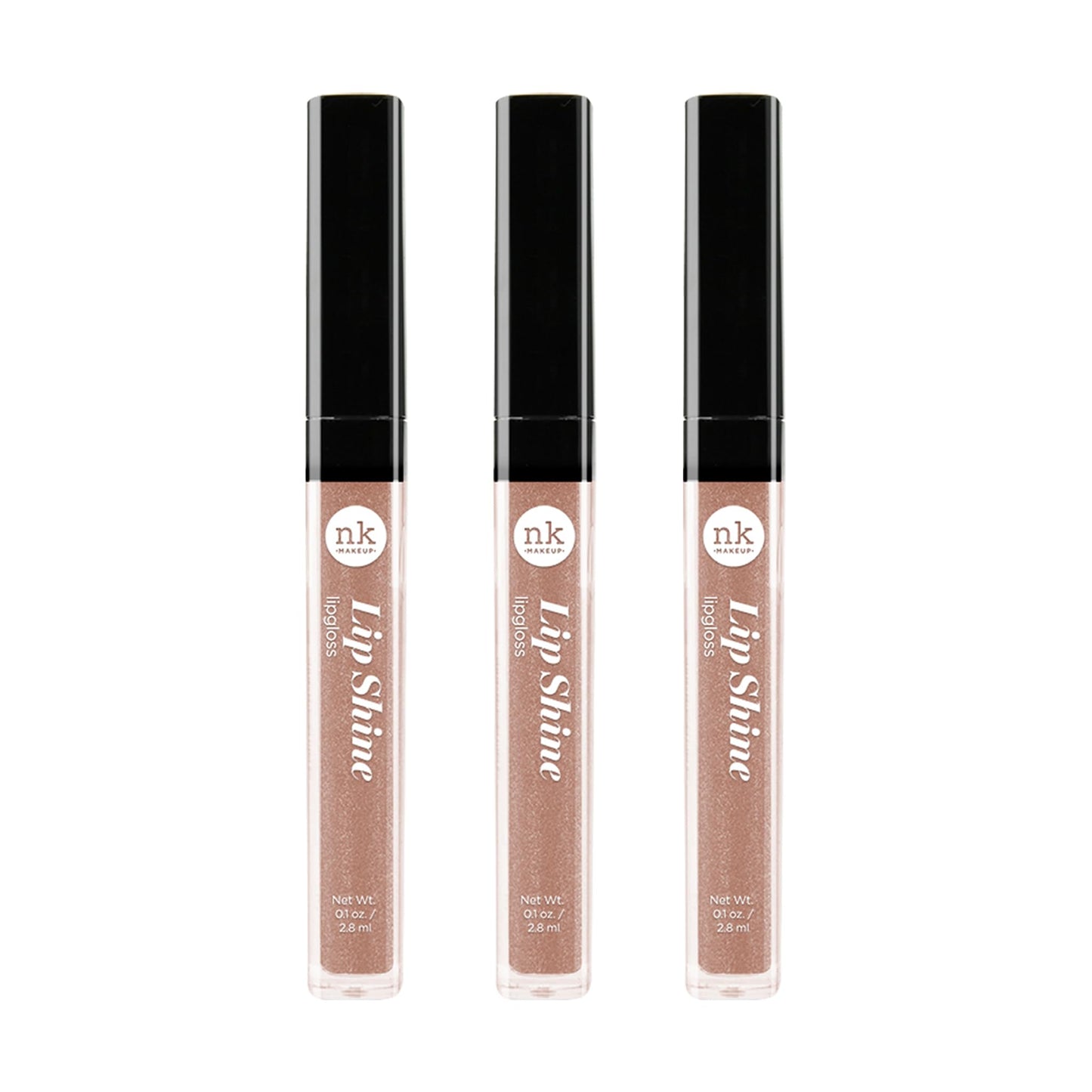 NICKA K NEW YORK Lipshine, Cosmetics, vibrant colors, bright colors, shining lips, lip shine, long lasting (AMZ259)