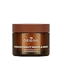 Origins High-Potency Night-A-Mins Resurfacing Face Moisturizer with Jojoba and Squalane | Night Cream, 1.7 Fl Oz