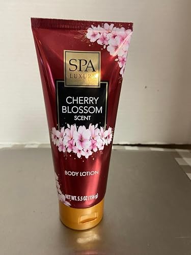 SPA LUXURY Cherry Blossom Scent Body Lotion 5.5 oz