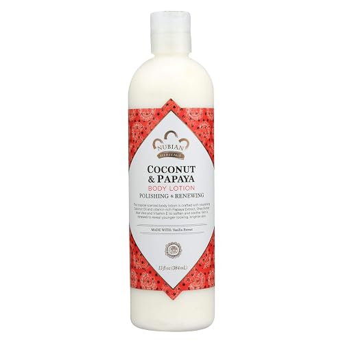 Nubian Heritage Lotion Coconut & Papaya 13 Fz12