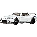 Hot Wheels Premium Car Culture Collectible Toy Car, 1:64 Scale Die-Cast Nissan Skyline R-33, Modern Classics Vehicle with Real Riders Tires