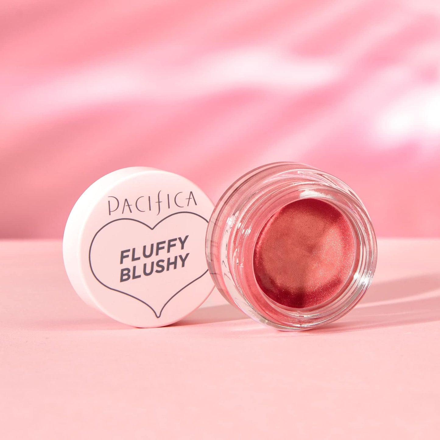 Pacifica Fluffy Blushy Cream Blush - Face Makeup - Bloom Bright Fuchsia Air-Whipped Cheek & Lip Color, Bold Buildable Pigment, Lightweight, Buildable