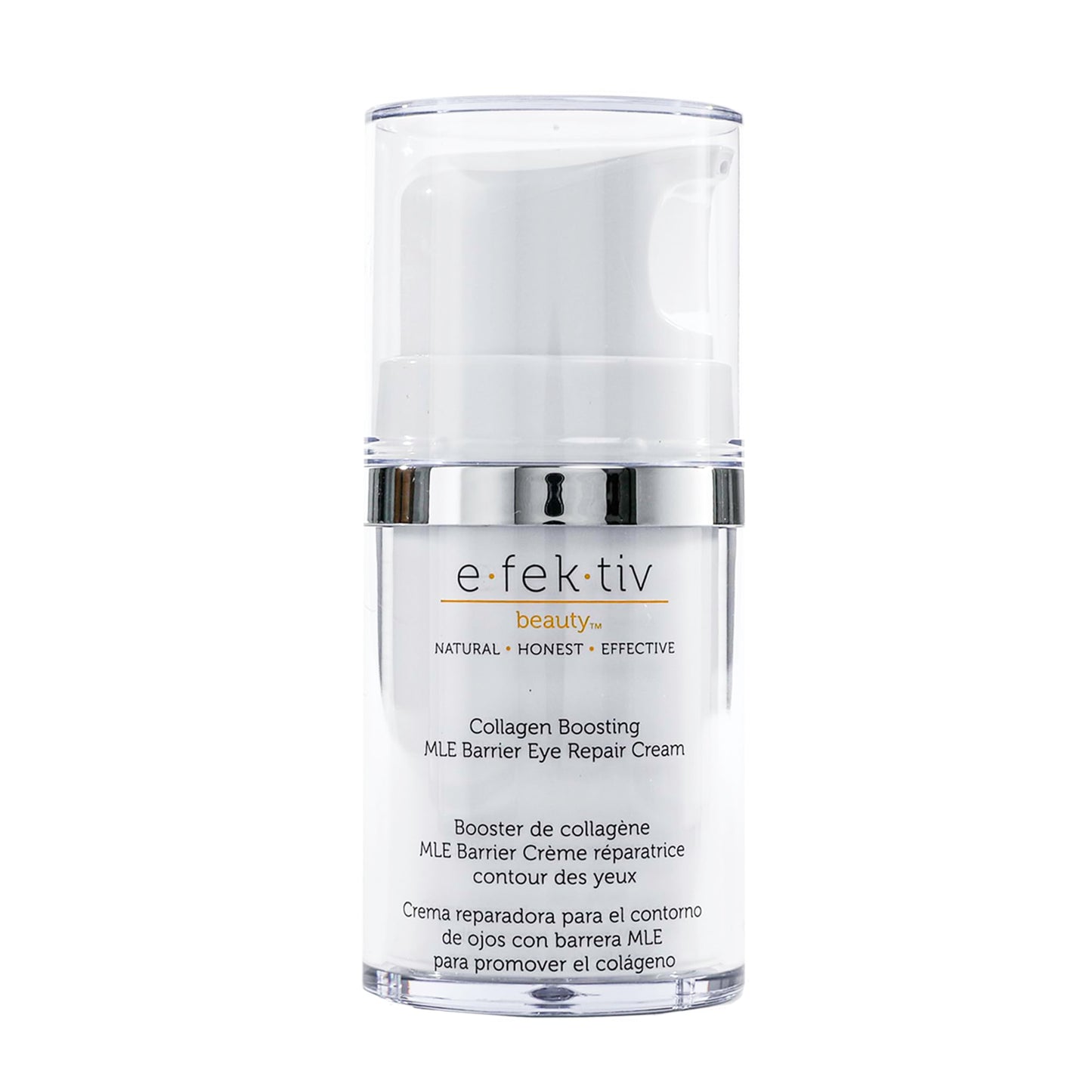 Collagen Boosting MLE Barrier Eye Repair Cream by e.fek.tiv for Unisex - 1 oz Serum.