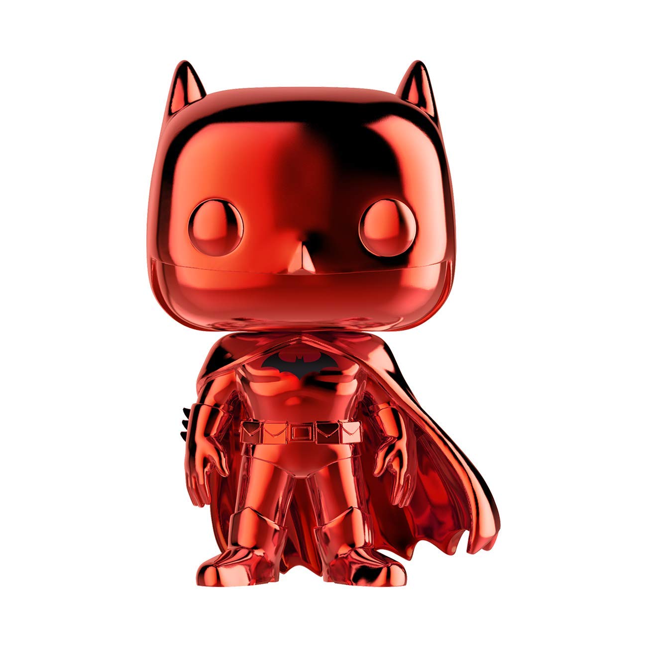 Funko Pop! DC Super Heroes Red Chrome Batman Shop Exclusive Vinyl Figure