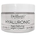 Delfanti Milano • HYALURONIC AGE DEFYING NIGHT CREAM • Face and Neck Moisturizer • Made in Italy