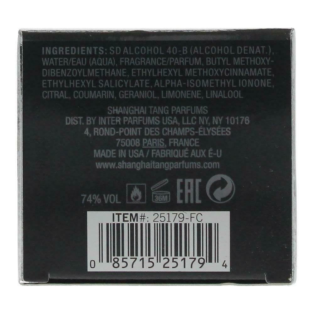Shanghai Tang Black Iris for Men 3.4 oz Eau de Toilette Spray