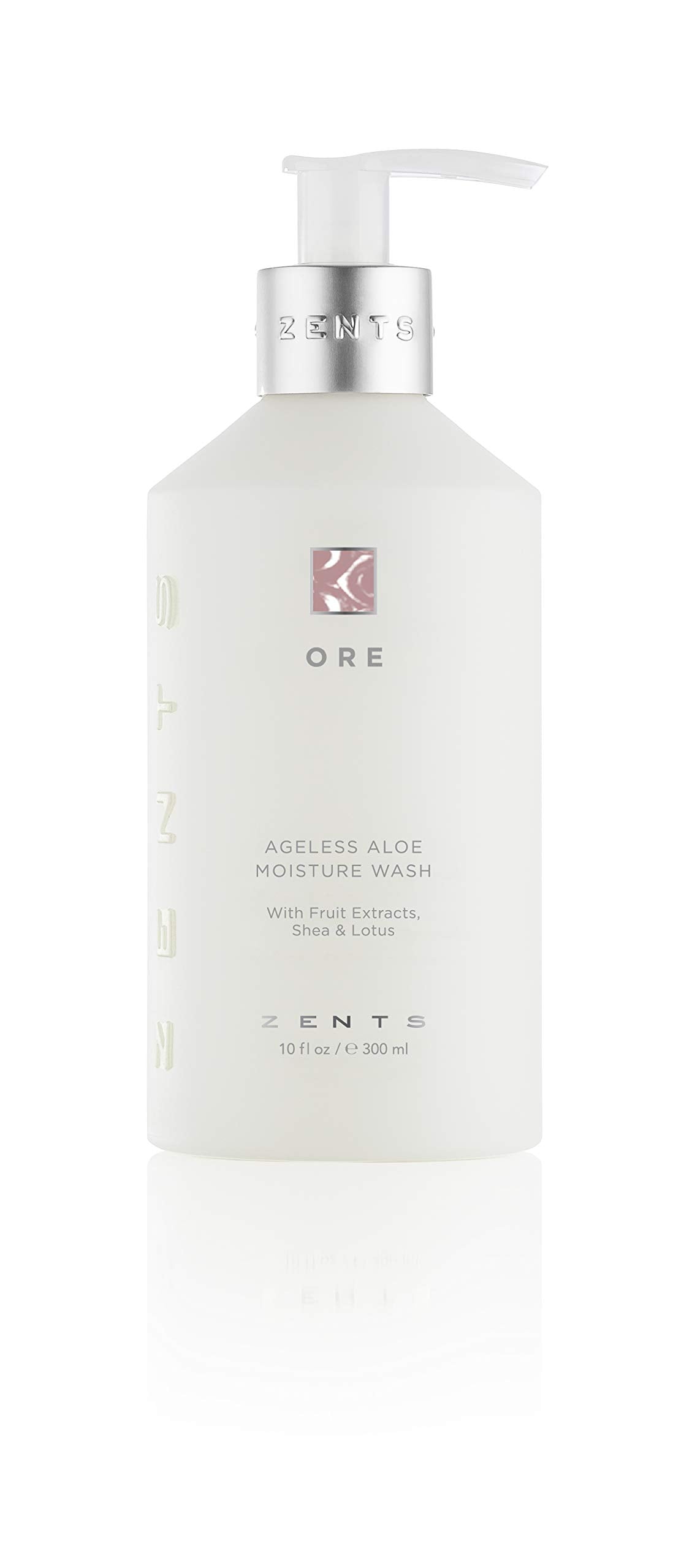 Zents Hand & Body Wash (Ore Fragrance) | Hydrating Anti-Aging Cleanser with Organic Shea Butter & Aloe for Dry Skin | Gentle & Nourishing | 10 fl oz