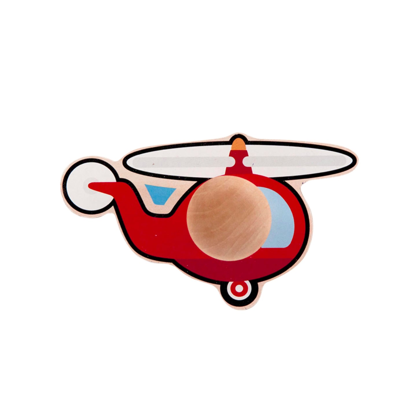 Melissa & Doug Vehicles Jumbo Knob Wooden Puzzle (8 pcs)