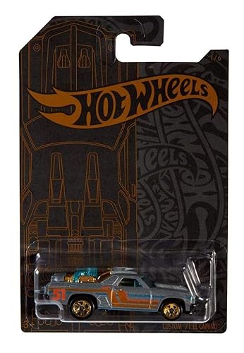 Hot Wheels Compatible Custom '71 El Camino 1 of 6 51st Anniversary Series 1:64 Scale Collectible Die Cast Model Car