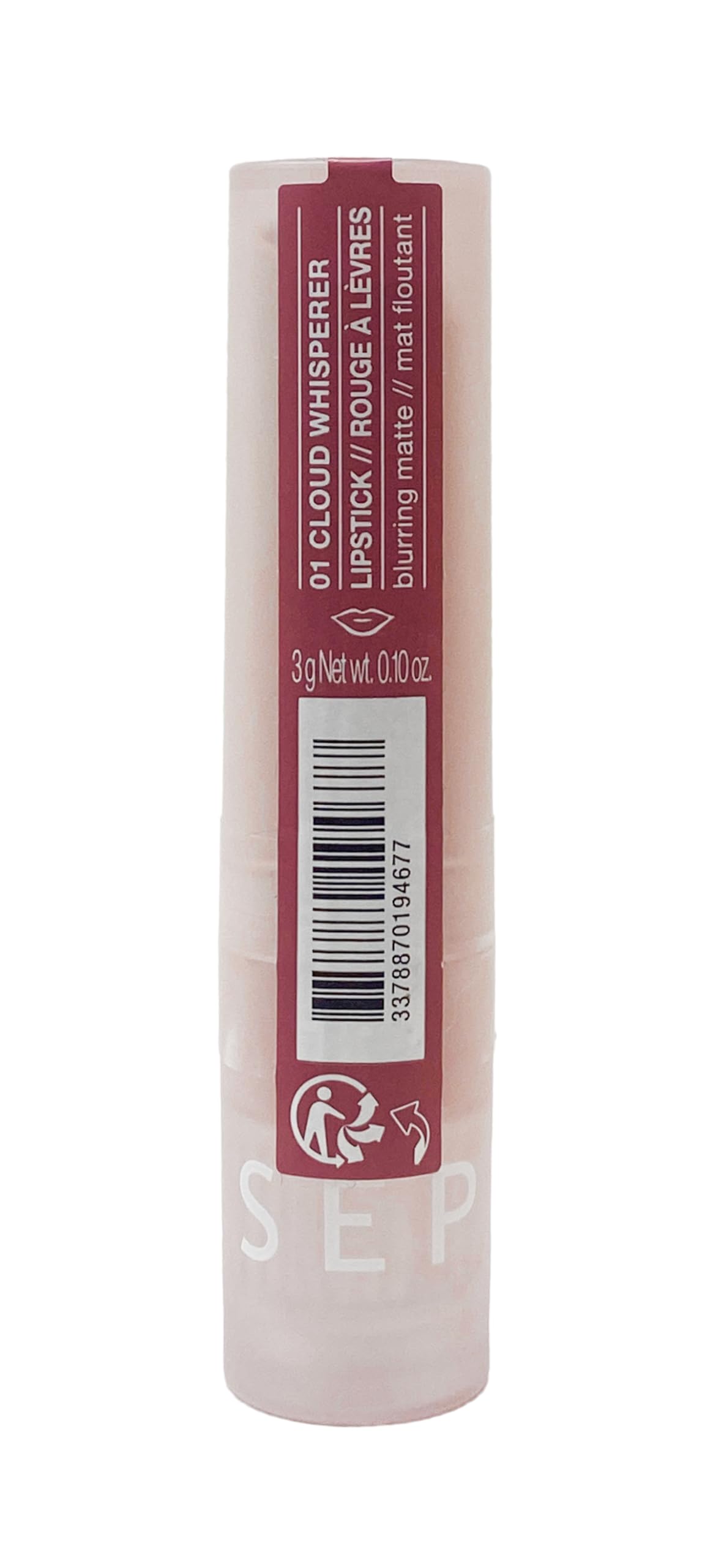 SEPHORA Collection Cloud Blurred Matte Lipstick - 01 Cloud Whisperer (soft, neutral nude) .10 Oz