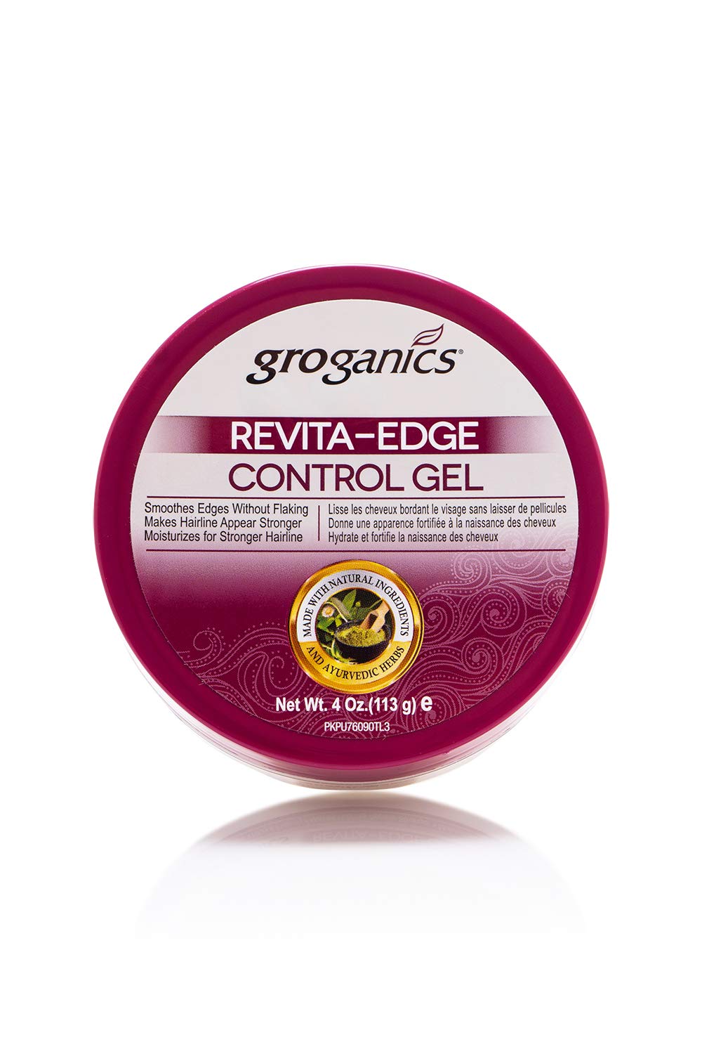 Groganics Revita-Edge Control Gel 4 oz