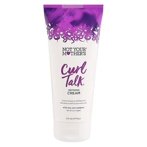 Not Your Mothers Curl Talk Defining Cream 6 Ounce (177ml) (2 Pack)
