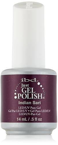 IBD Just Gel Nail Polish, Indian Sari, 0.5 Fluid Ounce Beauty & Personal Care IBD