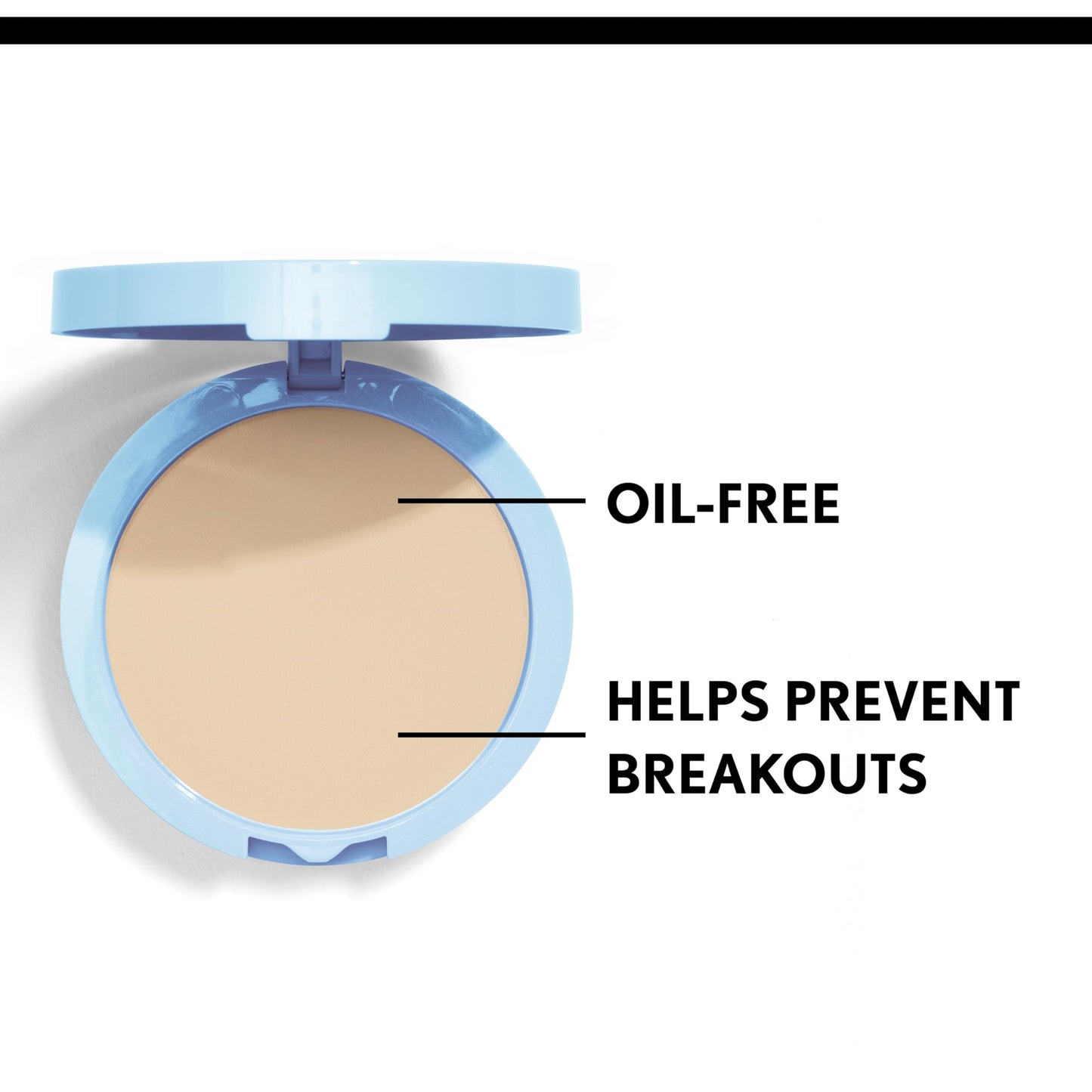 COVERGIRL Clean Matte Pressed Powder Powder Soft Honey 555, 0.35 OZ