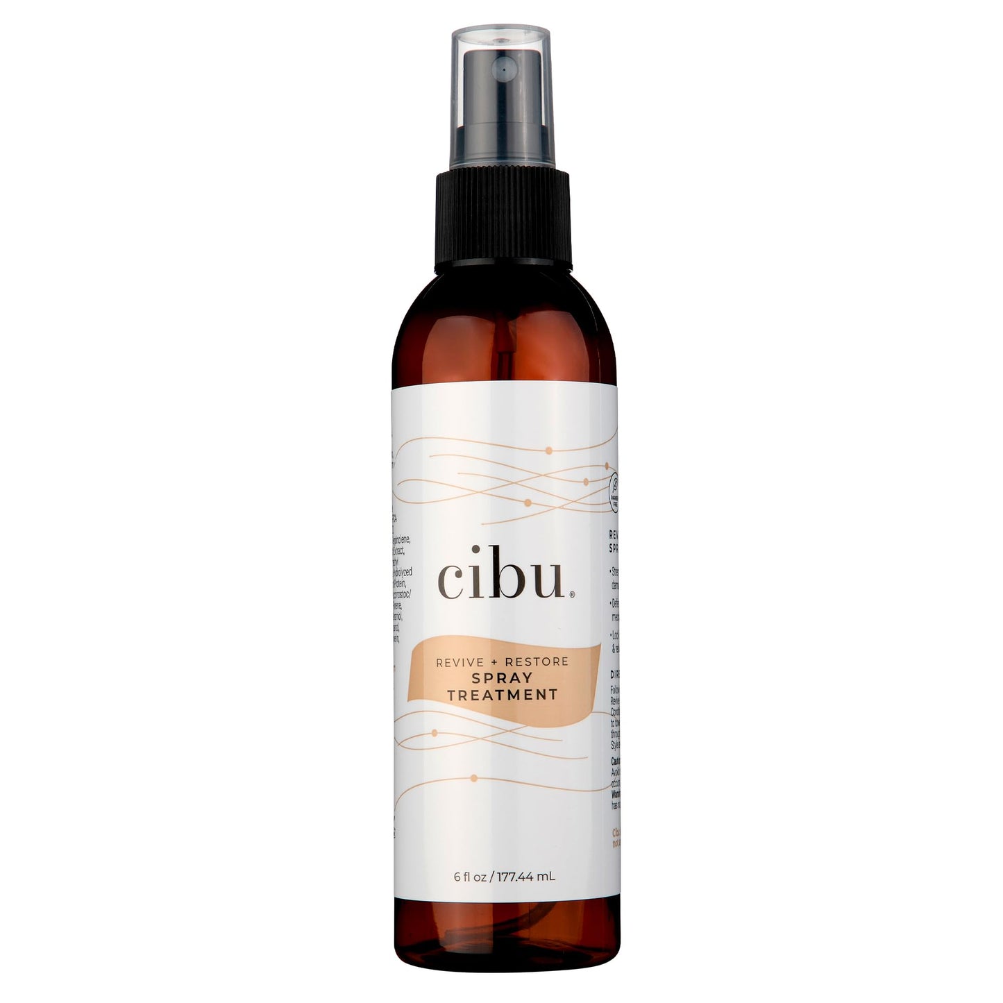 CIBU Revive and Restore Spray Treatment | Hair Restore Treatment with Oleic Acid, Linoleic Acid, Vitamin E & K | Eliminates Frizz, Seals the Cuticle