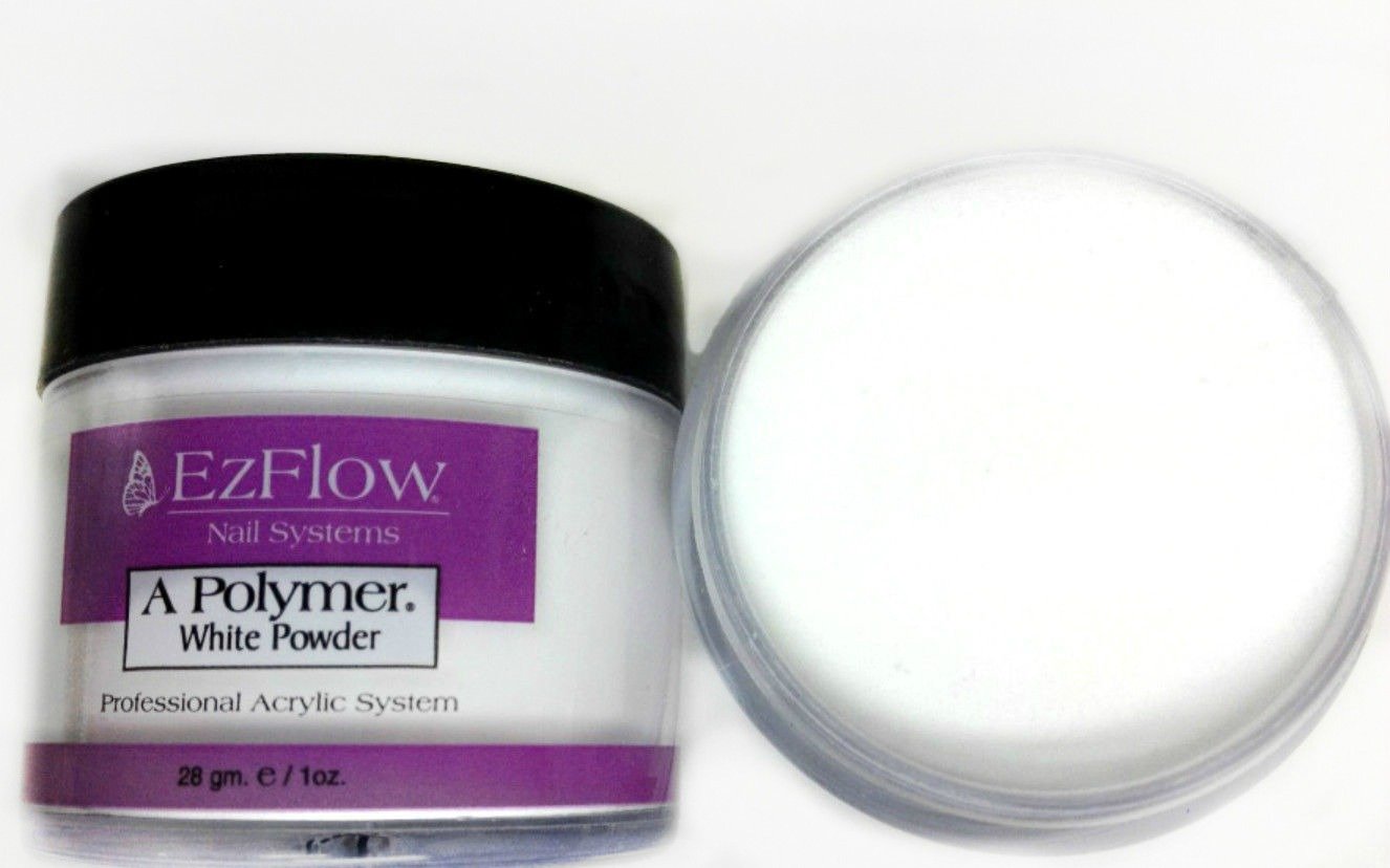 EZ Flow A Polymer White False Nails, 0.75 Ounce Beauty & Personal Care EzFlow