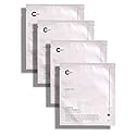 CHROMAT Sheet Treatment - 4 Pack Sheet Mask - Face & Eye Mask with Chroma Peptide, Fucoreverse, Tens’Up & Lyocell - Hydrating & Smoothing