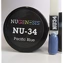 NuGenesis Nail Dipping Powder Color 1.5oz/43g - (NU34 PACIFIC BLUE) Beauty & Personal Care Nugenesis