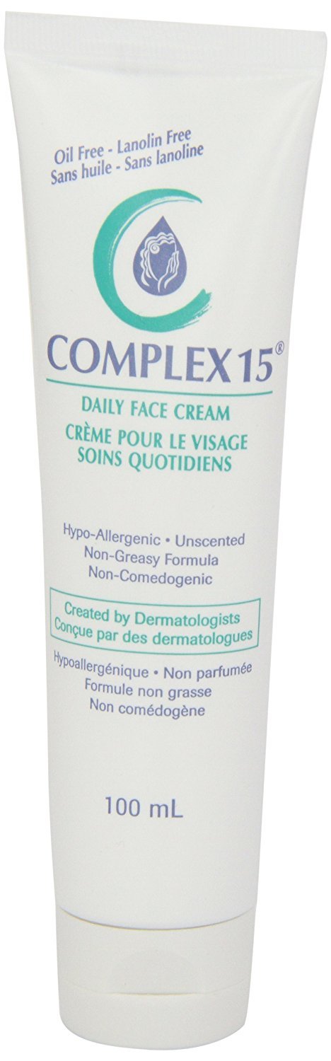 Complex 15 Daily Face Cream, 3.4 Ounce (Pack of 5)