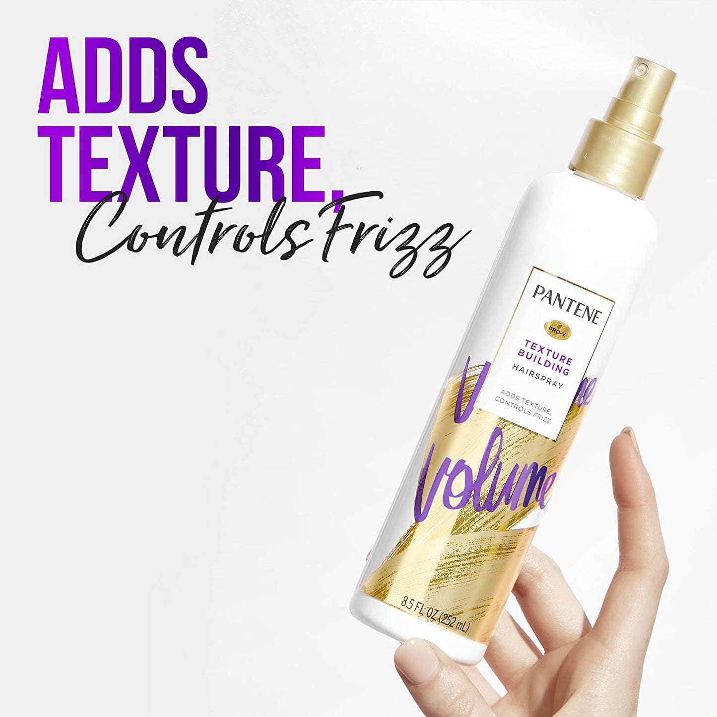 Pantene Pro-V Style Series Volume Texturizing Hairspray 8.5 oz (Pack of 2)