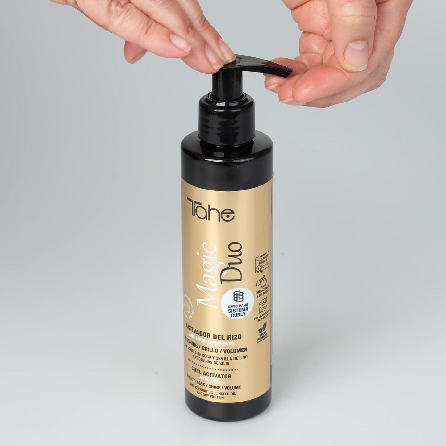 Tahe Magic Duo dual function Curl activator/Straightening, protection, nutrition 200 ml