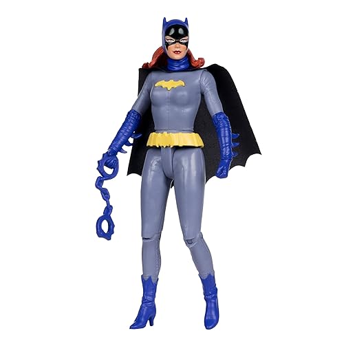 McFarlane Toys - DC Retro Batgirl (Grey/Blue) (Batman 66' Comic) 6in Action Figure