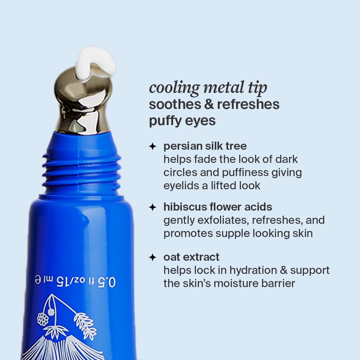 Revitalizing Eye Cream by Cocokind, Depuff & Reduce Fine Lines and Wrinkles, Cream for Firmer and Brighter Looking Eye Area, Hydrating with a Cool
