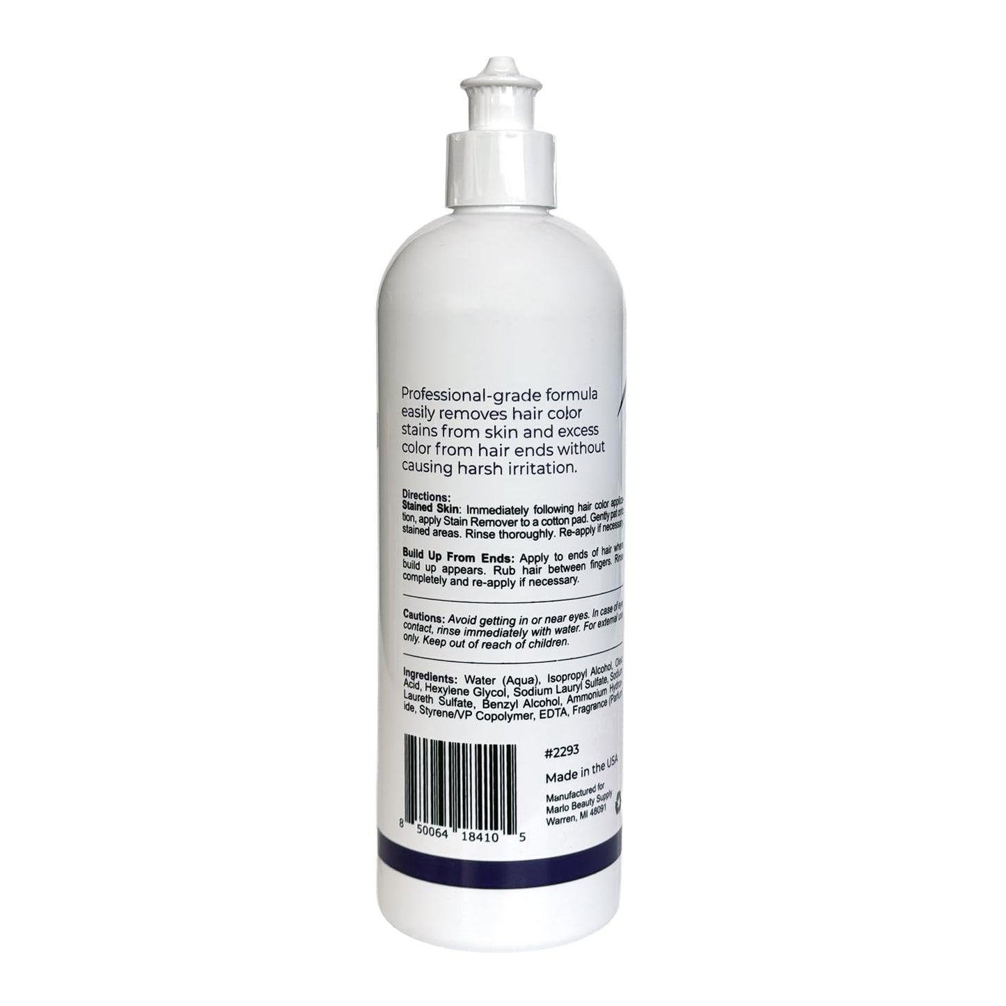 Super Clean Dye & Stain Remover - Gentle 16 oz (2 Pack) Formula for Hair Color Stains on Skin & Hair | pH Balanced & Sensitive Skin Safe