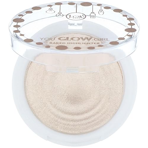 J.CAT BEAUTY You Glow Girl Baked Highlighter - Crystal Sand