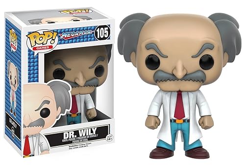 Funko POP Games: Mega Man - Dr. Wily Action Figure