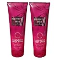 Bath and Body Works Moisturizing Body Wash 10 oz each - Pack of 2 (Perfect In Pink)