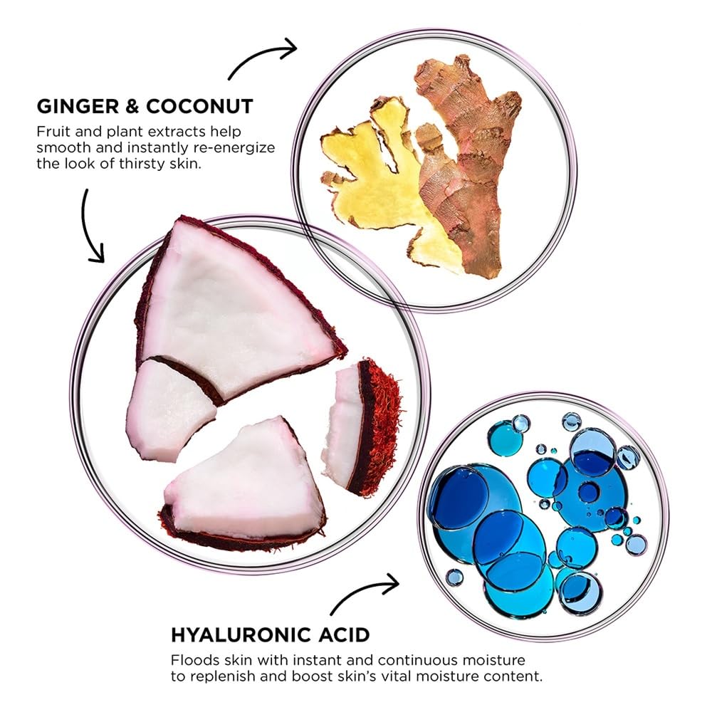 Glamglow THIRSTYMUD Hydrating Treatment Face Mask | Strengthens Skin Barrier, 24H Hydration + Soothes Skin with Hyaluronic Acid, 3.5 Ounce