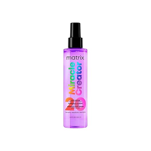 Matrix Miracle Creator Leave-In Conditioner - Anti-Frizz, Heat Protection, Moisturizing & Detangling, For All Hair Types, 20 Benefits Beauty & Personal Care MATRIX