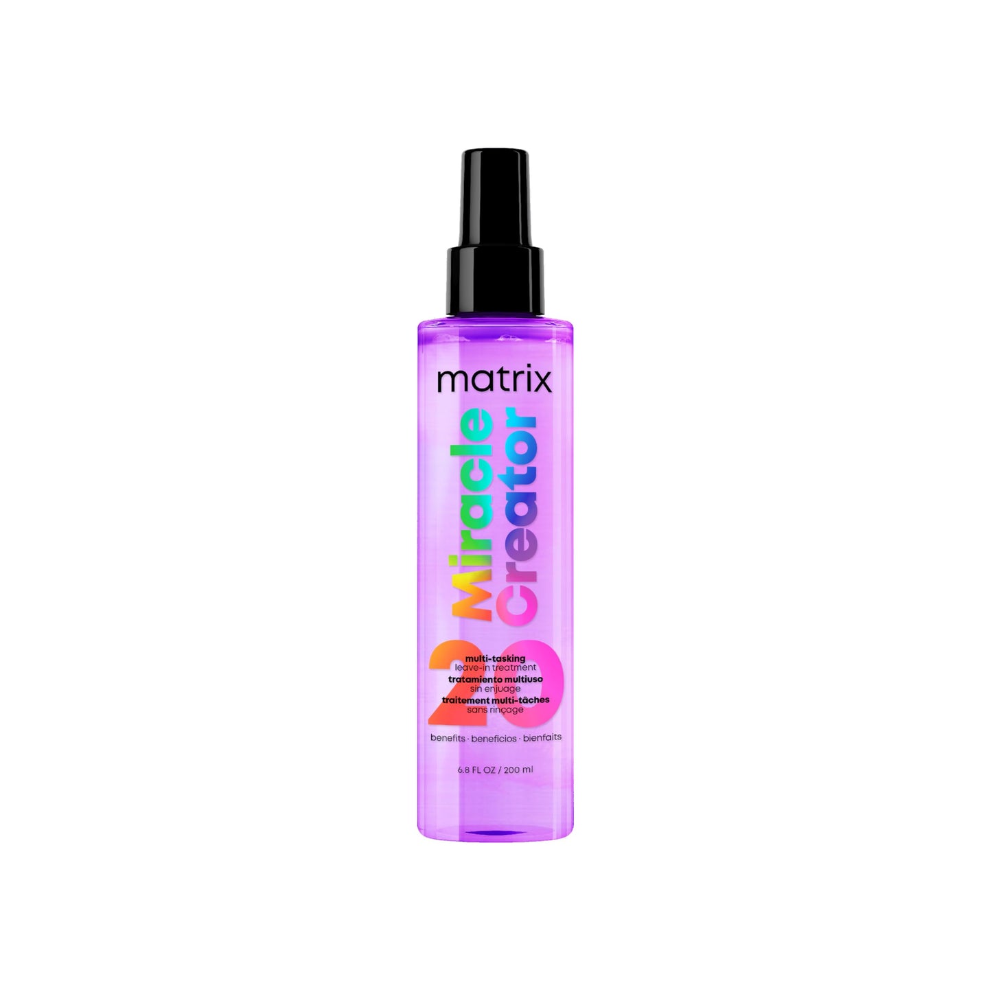 Matrix Miracle Creator Leave-In Conditioner - Anti-Frizz, Heat Protection, Moisturizing & Detangling, For All Hair Types, 20 Benefits Beauty & Personal Care MATRIX